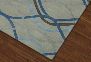 Dalyn Santino SO43 STEEL Area Rug Close up