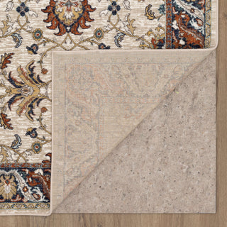 Karastan Soiree Santorini Alabaster Area Rug Back Image