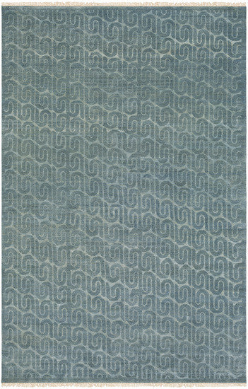 Surya Stanton SAO-2008 Teal Area Rug by DwellStudio main image