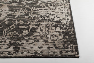 Chandra Sasha SAS-47001 Beige Grey Area Rug Corner Image Feature