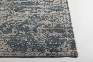 Chandra Sasha SAS-47002 Navy Blue Silver Area Rug