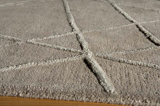 Momeni Satara SR-01 Charcoal Area Rug Corner Shot