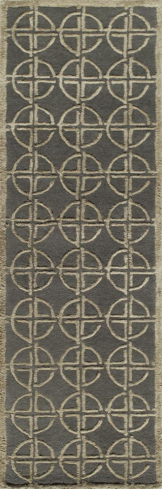 Momeni Satara SR-05 Slate Area Rug Closeup