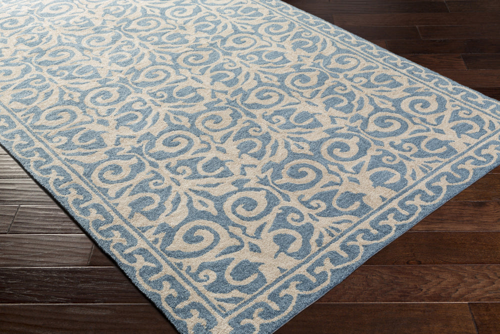 Surya Samual SAU-1102 Area Rug Corner Shot Feature