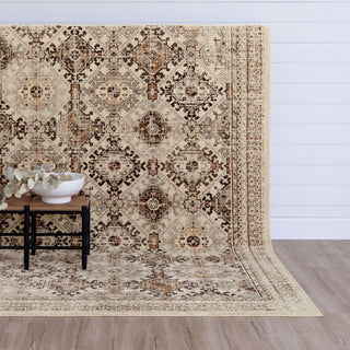 Karastan Estate Savoy Beige Area Rug Lifestyle Image