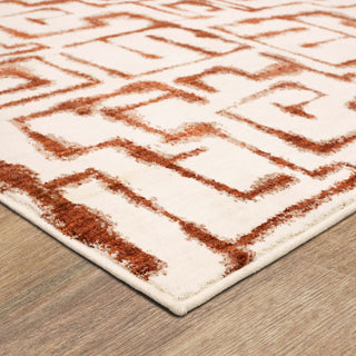 Karastan Soiree Sazerac Rose Gold Area Rug Main Image