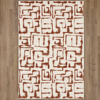 Karastan Soiree Sazerac Rose Gold Area Rug Main Image