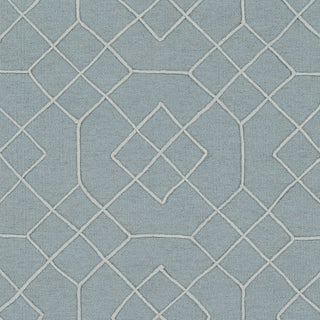 Surya Seabrook SBK-9006 Aqua Area Rug Sample Swatch