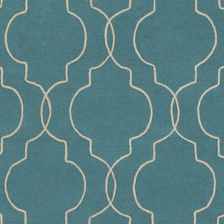 Surya Seabrook SBK-9012 Teal Area Rug Sample Swatch