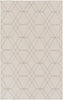 Seabrook SBK-9024 White Area Rug by Surya 5' X 7'6''