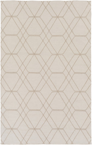 Seabrook SBK-9024 White Area Rug by Surya 5' X 7'6''