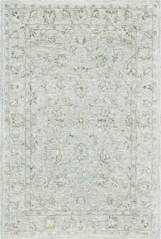 Surya Shelby SBY-1002 Emerald Light Gray Dark Brown Area Rug main image