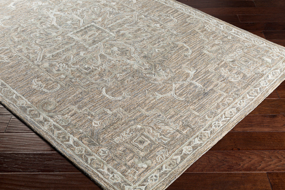 Surya Shelby SBY-1007 Area Rug Corner Image Feature
