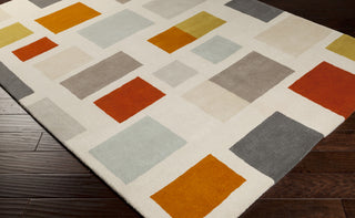 Surya SCI-16 Rust Hand Tufted Area Rug by Scion 5x8 Corner
