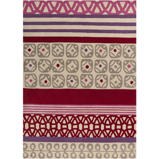 Surya SCI-21 Cherry Area Rug by Scion 5' x 8'