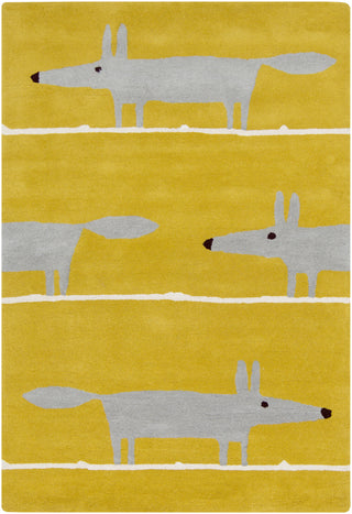 Surya SCI-24 Gold Hand Tufted Area Rug by Scion 