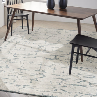 Calvin Klein CK009 Sculptural SCL01 Teal Area Rug Main Image