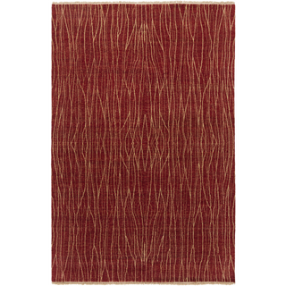 Surya Scarlet SCL-1001 Cherry Area Rug 6' x 9'