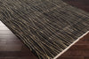 Surya Scarlet SCL-1002 Charcoal Hand Knotted Area Rug Corner Shot