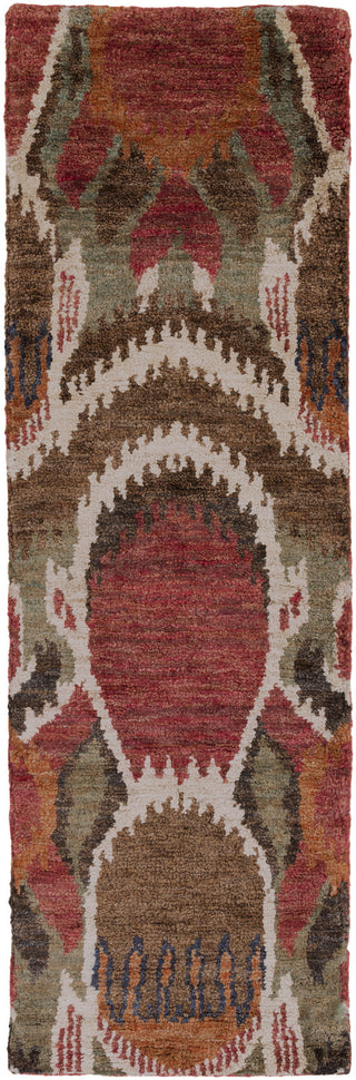 Surya Scarborough SCR-5130 Rust Area Rug 2'6'' x 8' Runner