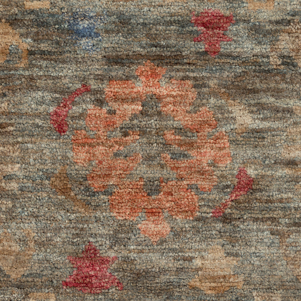 Surya Scarborough SCR-5147 Charcoal Hand Knotted Area Rug Sample Swatch