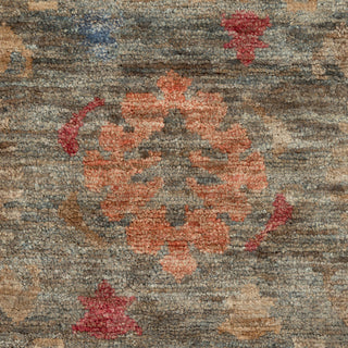 Surya Scarborough SCR-5147 Charcoal Hand Knotted Area Rug Sample Swatch