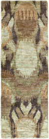 Surya Scarborough SCR-5151 Sea Foam Hand Knotted Area Rug 2'6'' X 8' Runner