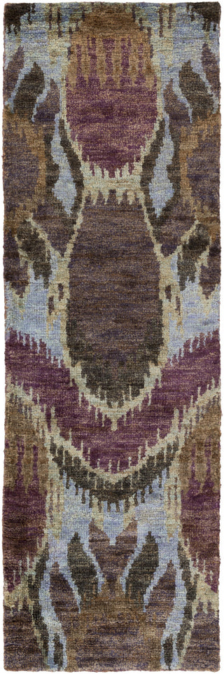 Surya Scarborough SCR-5152 Eggplant Area Rug 2'6'' x 8' Runner