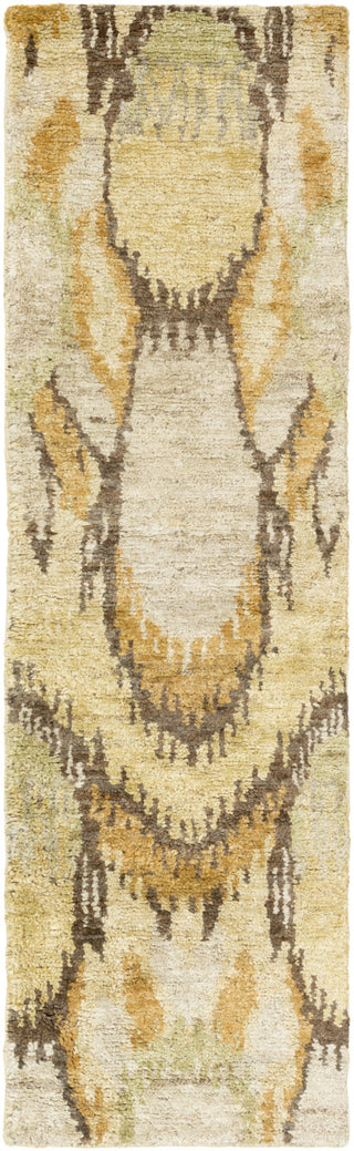 Surya Scarborough SCR-5153 Gold Area Rug 2'6'' x 8' Runner