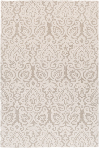 Scott SCT-1002 White Area Rug by Surya