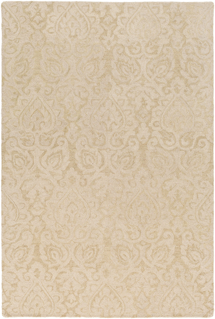 Scott SCT-1003 White Area Rug by Surya
