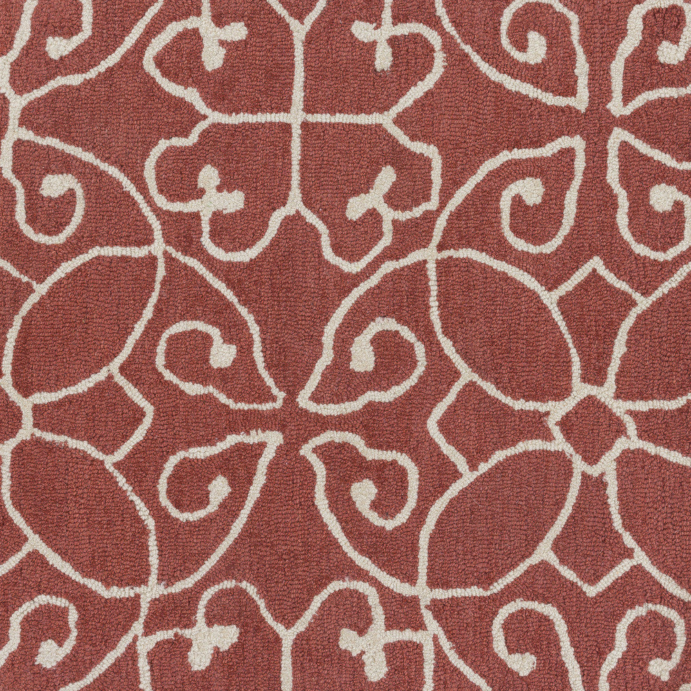 Surya Scott SCT-1010 Orange/Neutral Area Rug main image