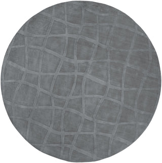 Surya Sculpture SCU-7506 Gray Area Rug by Candice Olson 8' Round