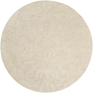 Surya Sculpture SCU-7511 Beige Area Rug by Candice Olson 8' Round