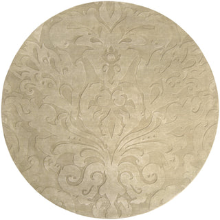 Surya Sculpture SCU-7512 Beige Area Rug by Candice Olson 8' Round