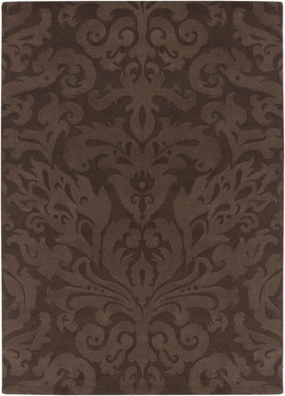 Surya Sculpture SCU-7513 Chocolate Area Rug by Candice Olson 8' x 11'