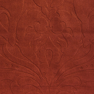 Surya Sculpture SCU-7514 Burgundy Area Rug by Candice Olson Sample Swatch