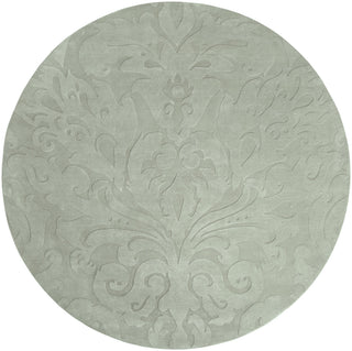 Surya Sculpture SCU-7517 Light Gray Area Rug by Candice Olson 8' Round