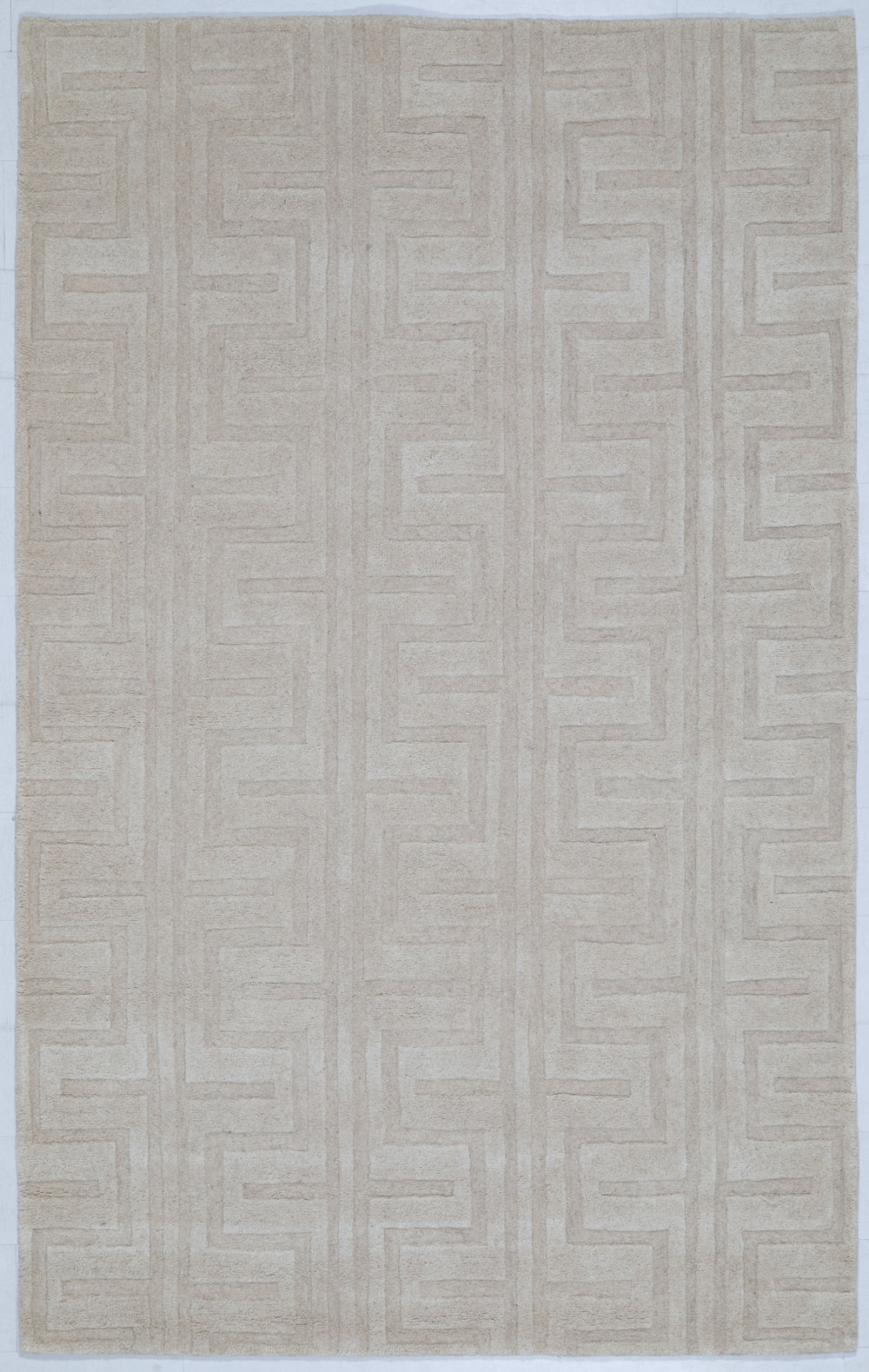 Nustory Numodern Sculpted Ivory Area Rug