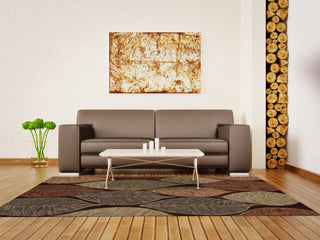 Dalyn Studio SD9 Chocolate Area Rug Lifestyle Image Feature