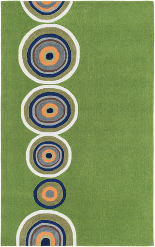 Skidaddle SDD-4003 Green Area Rug by Surya 5' X 7'6''