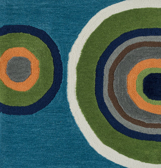 Surya Skidaddle SDD-4004 Blue Hand Tufted Area Rug Sample Swatch