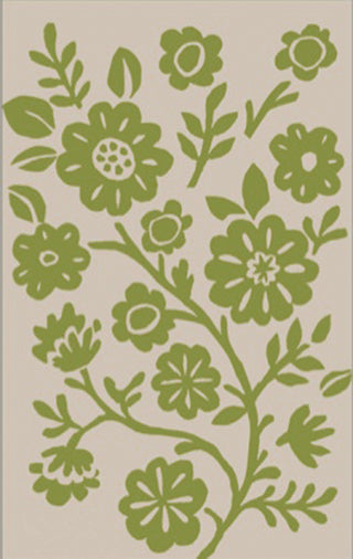 Skidaddle SDD-4007 Green Area Rug by Surya 5' X 7'6''