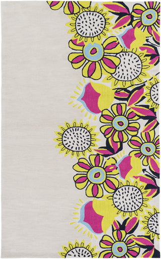 Skidaddle SDD-4015 White Area Rug by Surya 5' X 7'6''