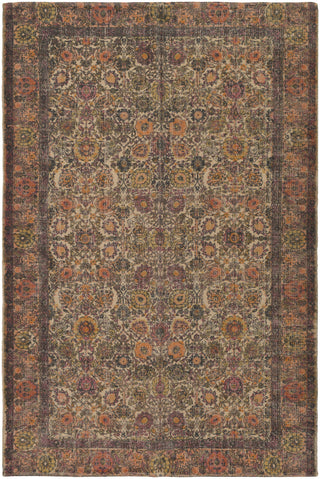 Shadi SDI-1003 White Area Rug by Surya 5' X 7'6''