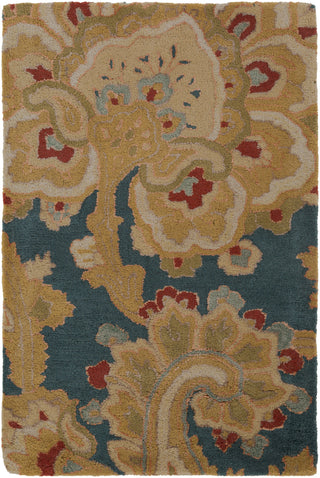 Surya Sea SEA-169 Teal Area Rug 2' x 3'