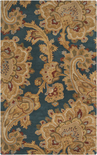 Surya Sea SEA-169 Teal Area Rug 5' x 8'