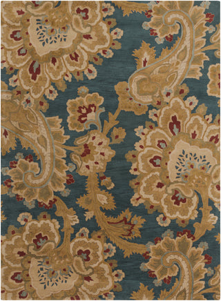 Surya Sea SEA-169 Teal Area Rug 8' x 11'