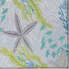 Dalyn Seabreeze SZ1 Silver Area Rug Closeup Image