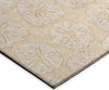 Dalyn Seabreeze SZ10 Ivory Area Rug Corner Image